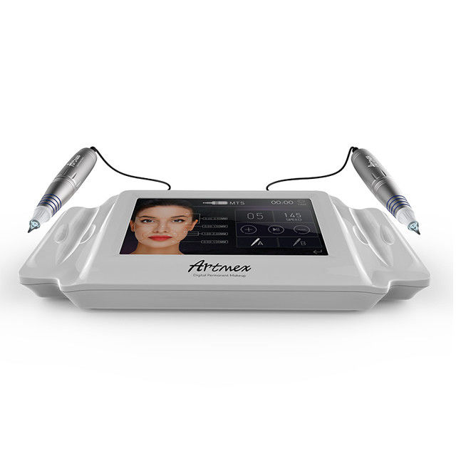ABS 알루미늄 Artmex V8 마이크로네일링 데르마 펜 PMU 및 MTS 기능 문신 기계 키트