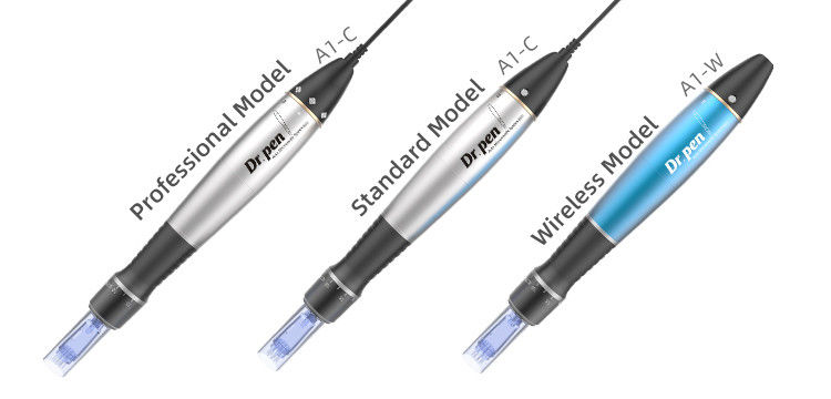 재충전 가능한 M7 M5 바늘 A6 타이탄 몸과 머리 백화 주름 제거기 IT 플러그 유형