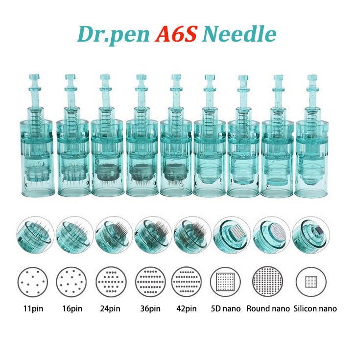 Dr pen A6S 무선 / 유선 2 in 1 미용 개인 관리용 전기 마이크로네일링 장치