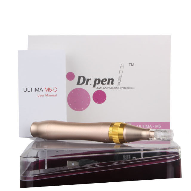 Dr Pen M5-W 골드 데르마펜과 1/3/7/9/12/24/36/42 바늘으로 피부를 활성화하십시오.