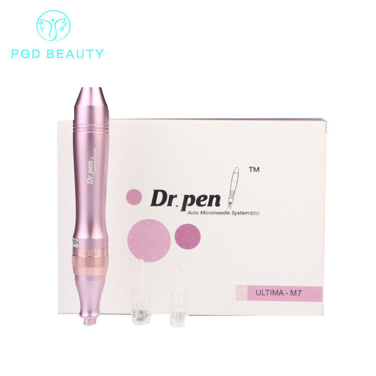 조정 가능한 바늘 길이가 바늘 타입의 마이크로 바늘 시스템을 위한 전기 데르마 펜