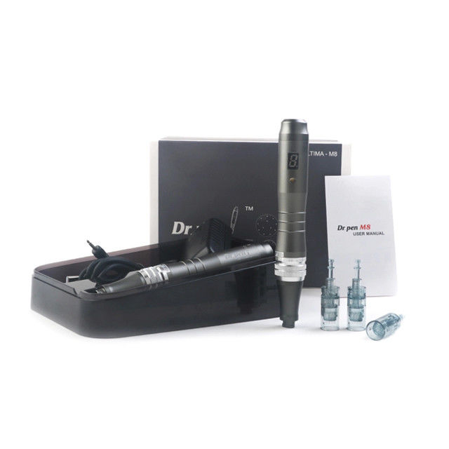 디지털 디스플레이와 6개의 스피드를 가진 Dr Pen M8 Derma Pen