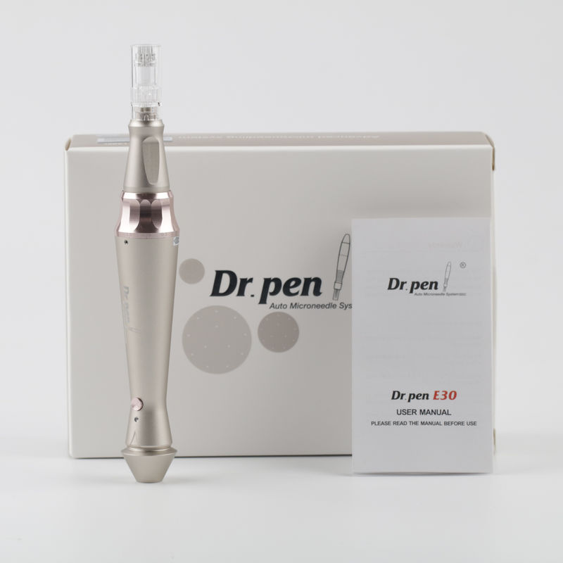 핑크 실버의 노화 방지용 Dr Pen E30 전기 델마 피부 관리 아름다움 기계