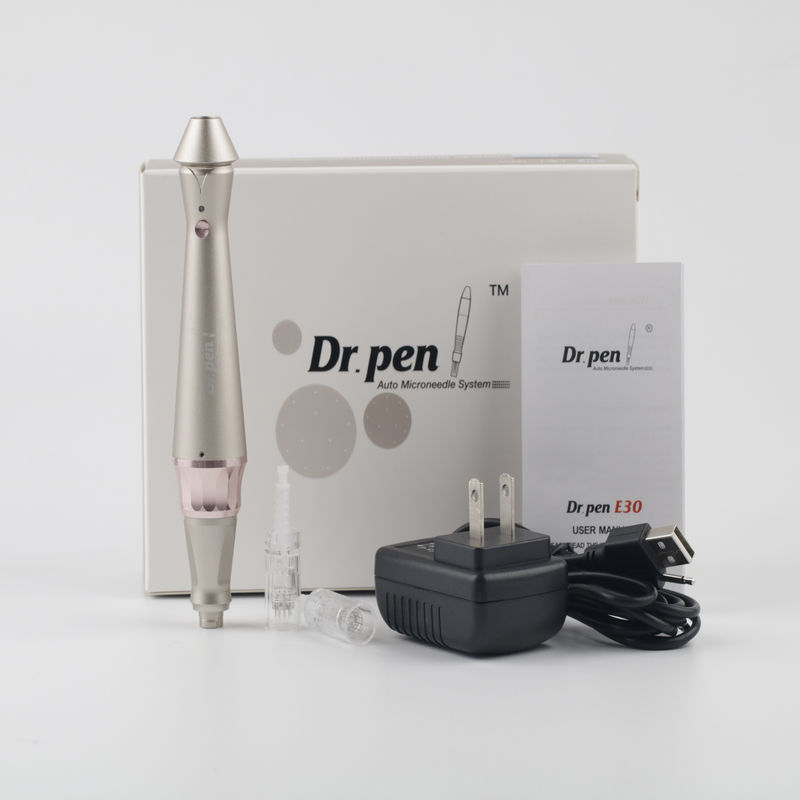 핑크 실버의 노화 방지용 Dr Pen E30 전기 델마 피부 관리 아름다움 기계