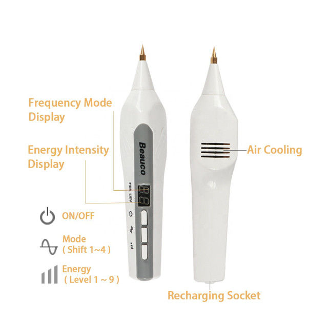 110V-240V 등급 전압 문신 제거 뷰티 케어용 재충전 가능한 미니 몰 레이저 펜