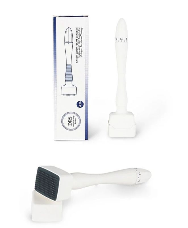 140 바늘 스탬프 데르마 롤러 모기 바늘 어두운 원 및 주름 치료